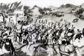 由印度支那共产党领导的1930-1931年义静苏维埃运动。