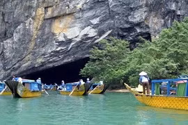 4·30和5·1两天假期赴广平省旅游的游客量猛增