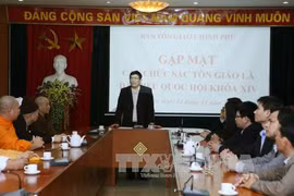 见面会场景（图片来源：越通社）