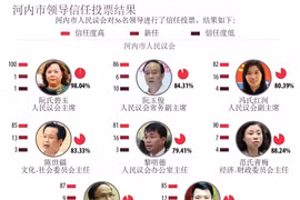 图表新闻：河内市领导信任投票结果
