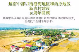 图表新闻：越南中部以南沿海地区和西原地区新农村建设10周年回顾