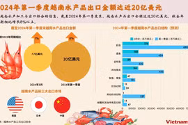 2024年第一季度越南水产品出口金额达近20亿美元