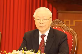 阮富仲总书记。图自越通社