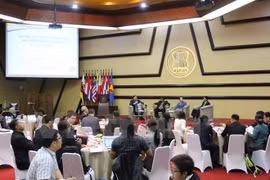 对话会场景。（图片来源：越通社）