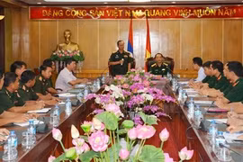 会谈全景。