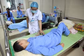 河内市登革热病例一天新增150例。
