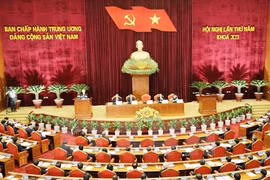 会议全景。