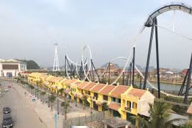太阳集团在广宁省展开的休闲娱乐项目。