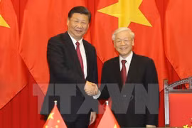 越中发表联合声明：强调加强战略沟通 妥当解决分歧