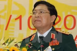 越南国防部部长吴春历大将。