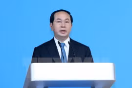 越南国家主席陈大光。（图片来源：越通社）