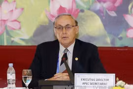 亚太经合组织（APEC）秘书处执行长艾伦·伯拉德。（图片来源：越通社）