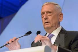 美国国防部部长马蒂斯。
