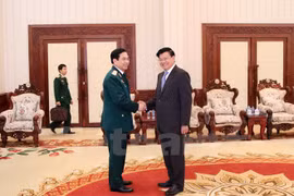 越南与老挝加强防务合作