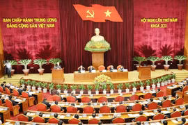 越共第十二届中央委员会第五次全体会议