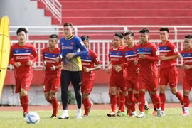 越南国家足球队。（图片来源：http://thethao.sggp.org.vn）