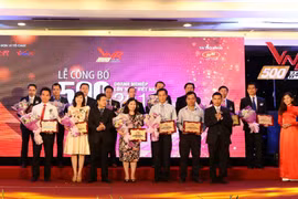 2016年越南企业500强名单排行榜（VNR500）发布仪式