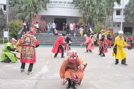传统春节空间再现活动（图片来源：http://baodansinh.vn/）