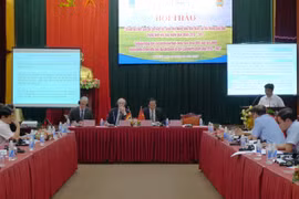 研讨会场景。（图片来源：http://www.dangcongsan.vn）