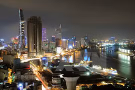 胡志明市。