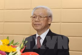 越共中央总书记阮富仲。（图片来源：越通社