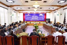 ​会谈场景（图片来源：越通社）