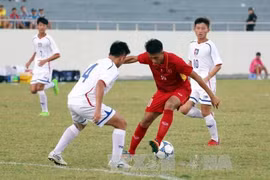 越南U15足球队获得银牌。（图片来源：越通社）