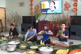 迎春活动吸引200名旅居泰国越南人参加（图片来源：人民报）