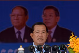 柬埔寨首相洪森。（图片来源：越通社）