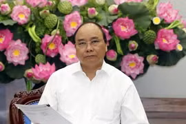 阮春福强调政府和政府总理一向重视并为越南红十字会的活动创造便利。