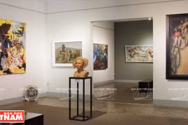 2017年第四届年轻美术双年展一角。