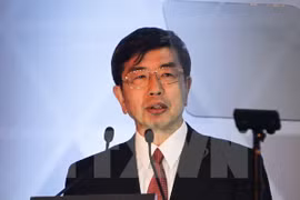 亚行行长中尾武彦(Takehiko Nakao)。（图片来源：越通社）