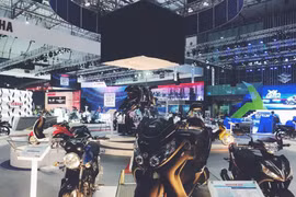 越南摩托车展。