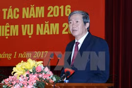 越共中央政治局委员、中央书记处常务书记丁世兄（图片来源：越通社）