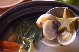 蛤蜊杨桃汤（图片来源：越南画报） 