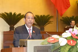 越南政府常务副总理张和平（图片来源：越通社）