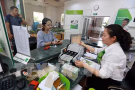 Vietcombank将在老挝建立独资银行。（图片来源：越通社）