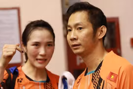 越南选手武氏妆和阮进明