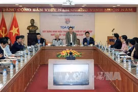座谈会全景。（图片来源：越通社）