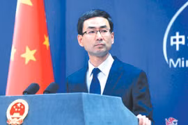 中国外交部发言人耿爽（图片来源于网络） 