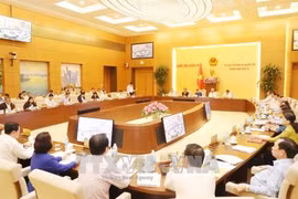 国会常委会第15次会议全景。（图片来源：越通社）