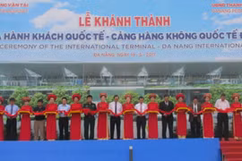 岘港国际机场T2航站楼竣工仪式。