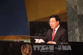 范平明出席第72届联合国大会一般性辩论并发表讲话。
