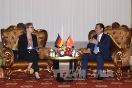 王廷惠希望德国继续协助九龙江三角洲地区有效应对气候变化