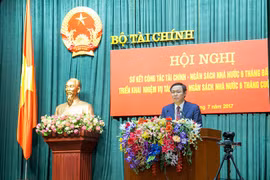 越共中央政治局委员、政府副总理王廷惠主持会议。