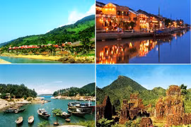广南省各地旅游景点。