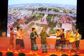 庆典上的表演节目之一。