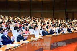 越南第十四届国会第三次会议拉开序幕