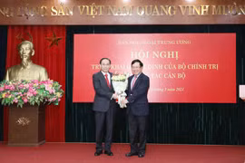 黎怀忠同志被任命为越共中央对外部部长