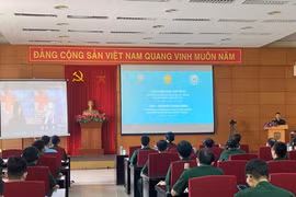 为四号二级野战医院举行《国际人道主义法》和爆炸物识别的线上培训班